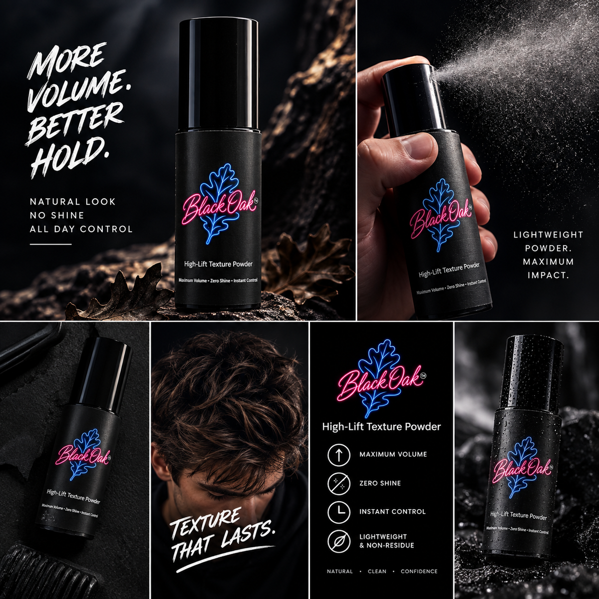 Black Oak Signature Texturizing Powder
